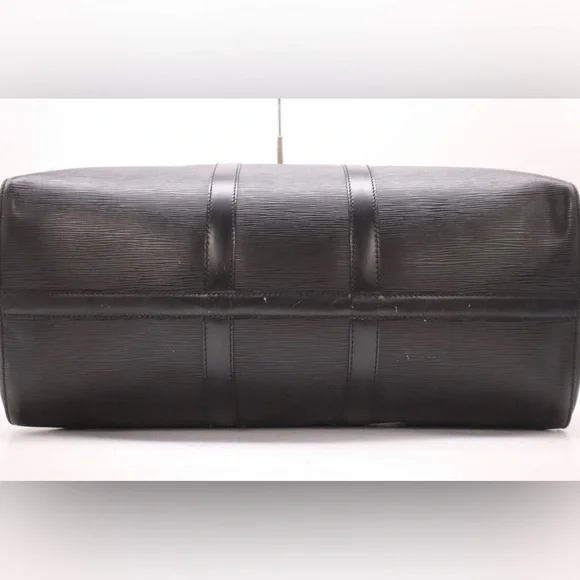 Louis Vuitton Black Epi Leather Keepall 45 - Picture 8 of 13
